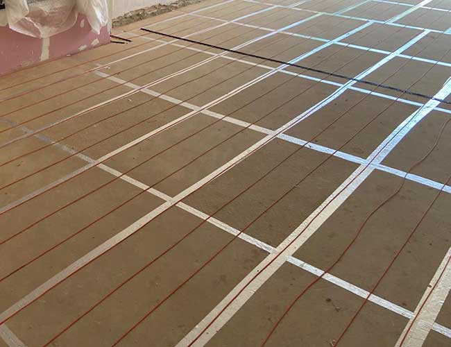Suelo radiante eléctrico